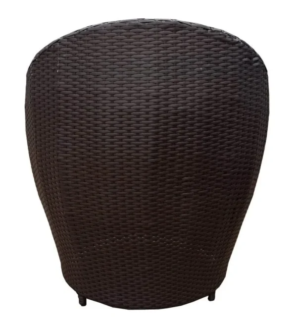 Experience Ultimate Comfort with the iiof Apple Chair Two Seater (Brown & yellow) - Image 3